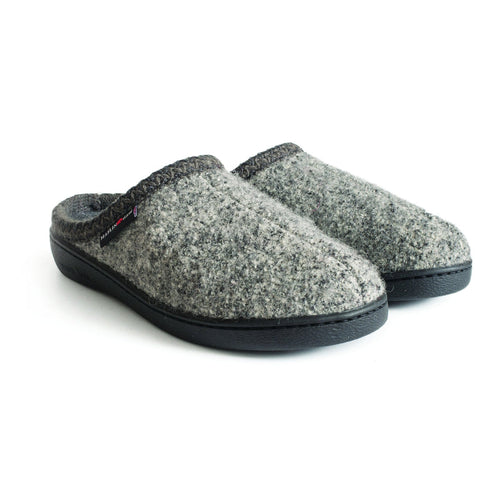 HAFLINGER-USA BOILED WOOL SLIPPER - AT64