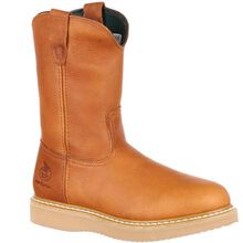 GEORGIA BOOTS WEDGE PULL ON ST EH - G5353